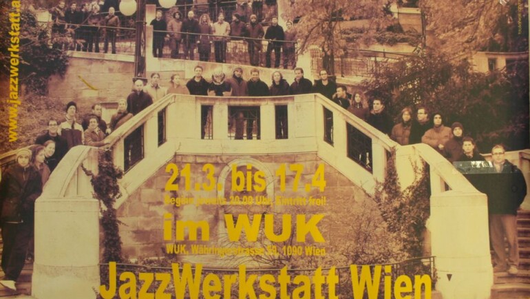 Poster for the JazzWerkstatt Wien festival 2005