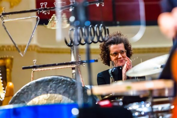 Olga Neuwirth at the closing concert (c) Markus Sepperer