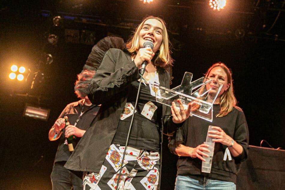 Florence Arman wins the XA Music Award 2021 (c) Patrick Münnich