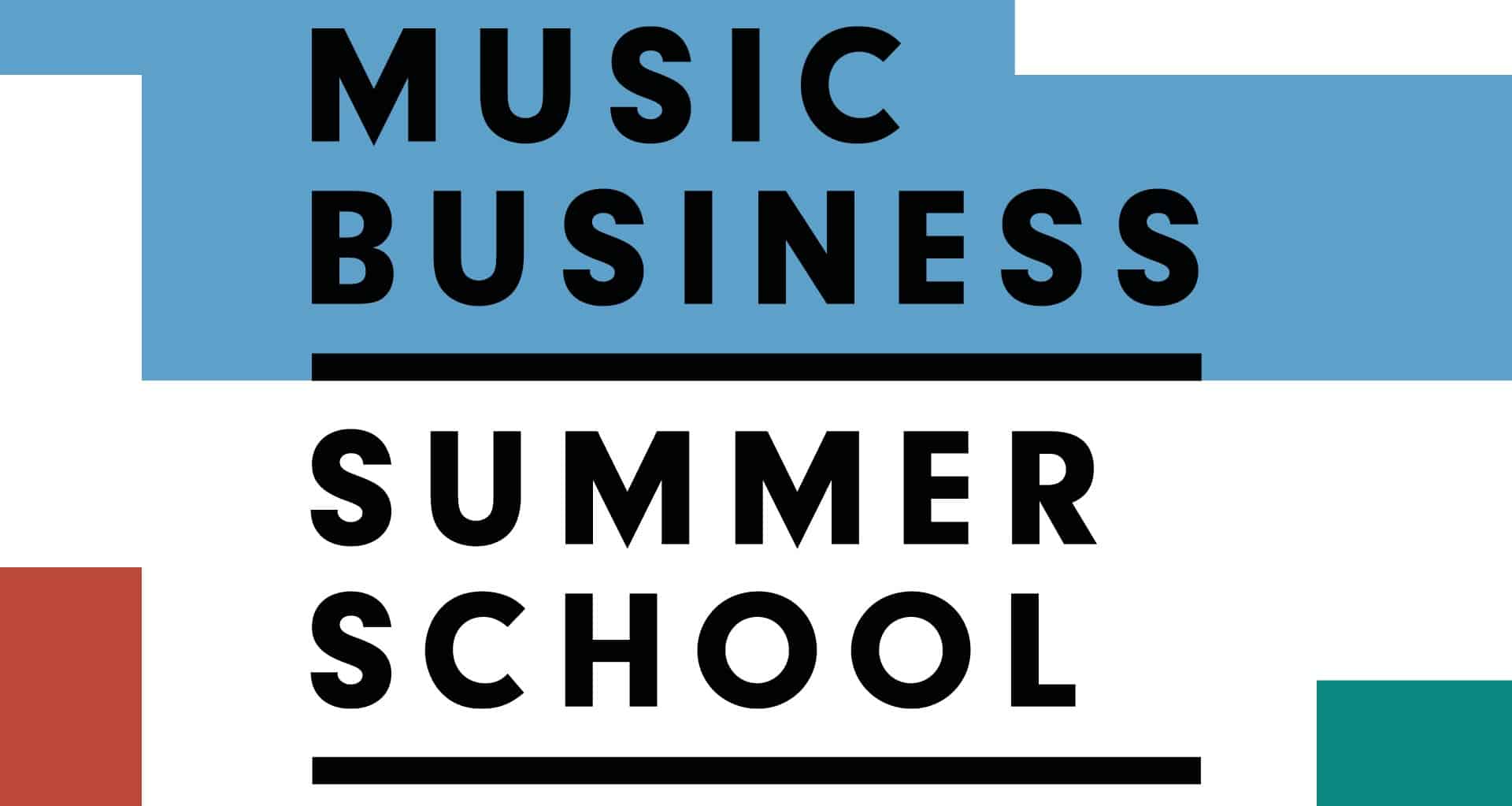 Music Business Summer School banner