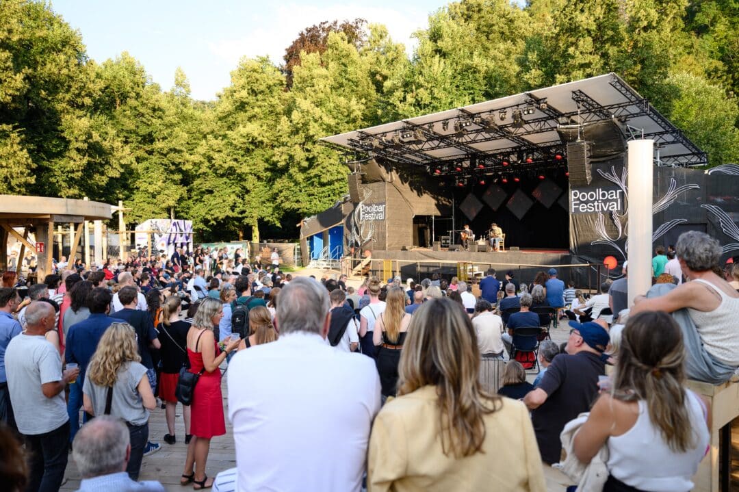 Photo of Ernst Molden & Nino aus Wien at Poolbar Festival (c) Eva Sutter