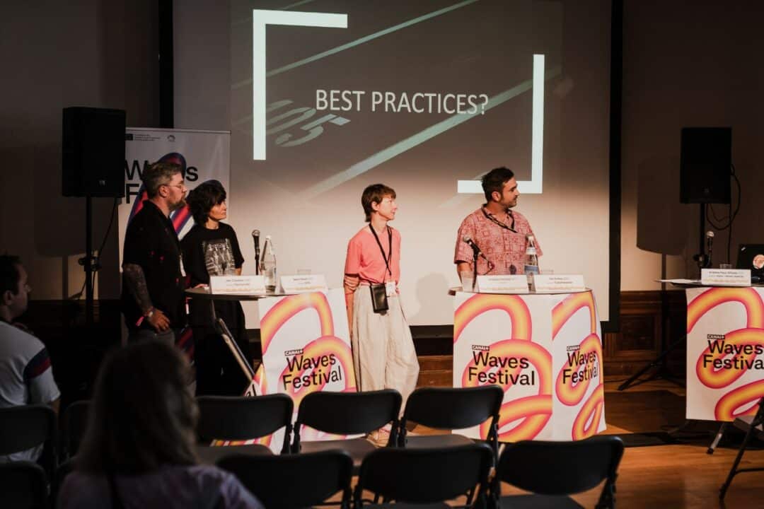 Parenthood in Music Panel at Waves Conference 2022 (c) Alexander Galler