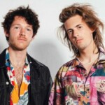 picture of band, peach tinted