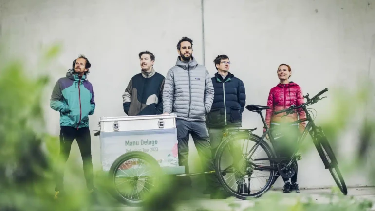 Photo of Manu Delago Recycling Tour 2023 (c) Simon Rainer