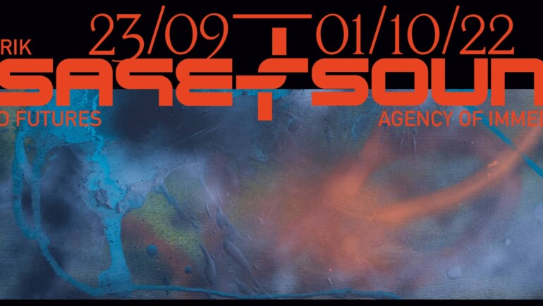 Unsafe and Sounds 2022 poster