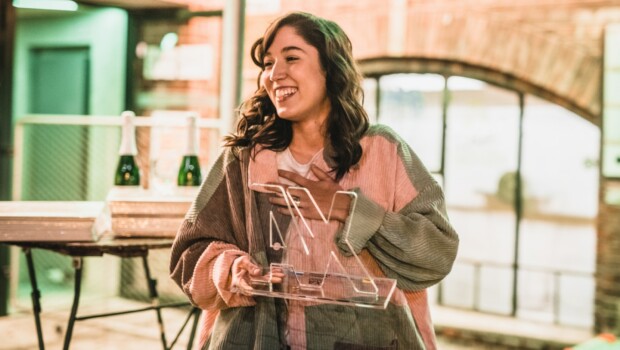 OSKA receiving the XA Award