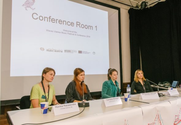Waves Vienna Conference 2019: "Women in Live Music Production" (c) Matthias Schuch