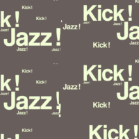 kick jazz collage