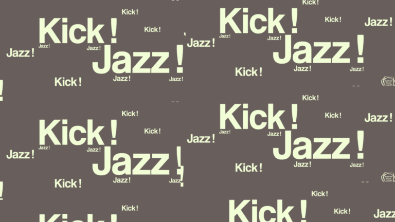 kick jazz collage