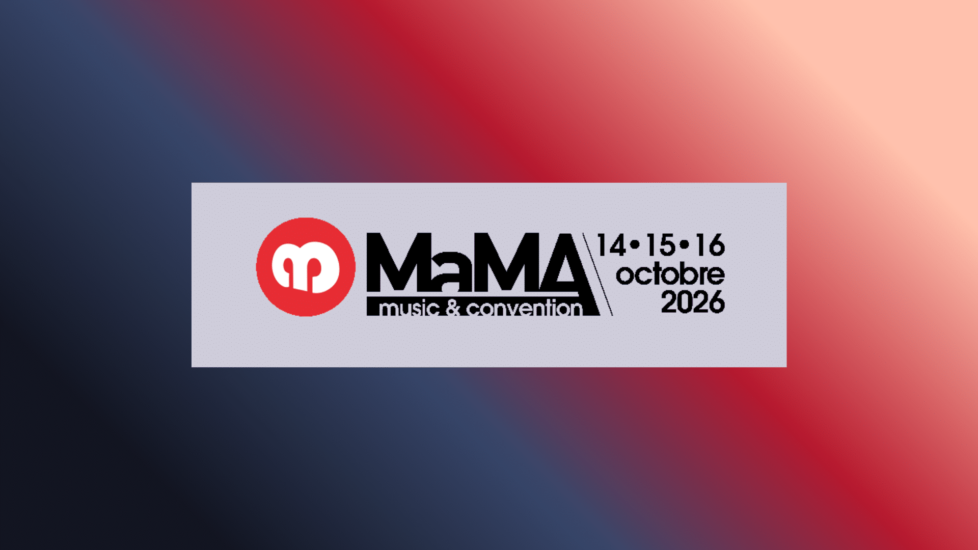 Open Call: MaMA Music 2026 - Austrian Music Export