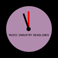 music industry deadlines