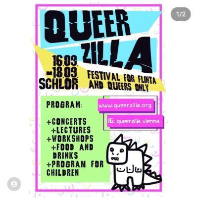 queerzilla 2022 poster