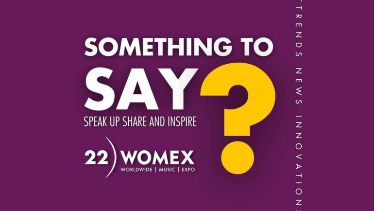 logo poster for Womex Call 2022